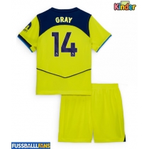 Tottenham Hotspur Archie Gray #14 3rd trikot Kinder 2025-26 Kurzarm (+ Kurze Hosen)